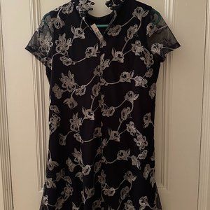 Speechless Embroidered Short Sleeve Dress